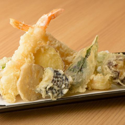 Assorted tempura