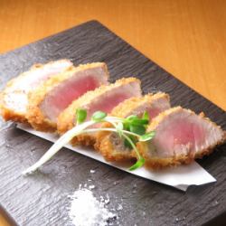 Bluefin tuna cutlet