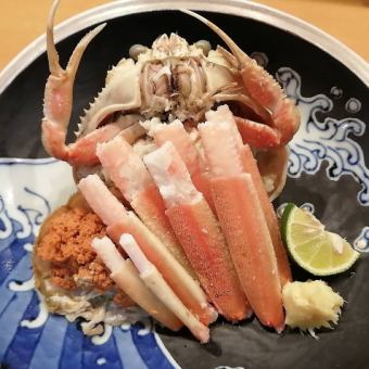 [Includes hairy crab] 120 minutes of all-you-can-drink! Chef's recommendation! 9 dishes total 8,000 yen (tax included)