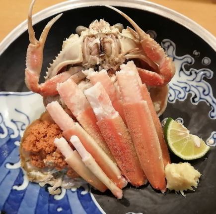 [Includes hairy crab] 120 minutes of all-you-can-drink! Chef's recommendation! 9 dishes total 8,000 yen (tax included)