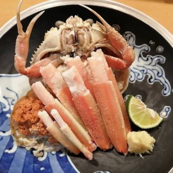 [Includes hairy crab] 120 minutes of all-you-can-drink! Includes blackthroat seaperch! Ishikawa Enjoyment Course 9 dishes total 9,000 yen (tax included)