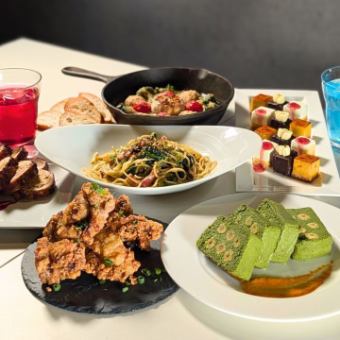 ◆20名様以上で貸切◎忘年会に◆120分飲み放題&6品【宴会コース】税込4500円