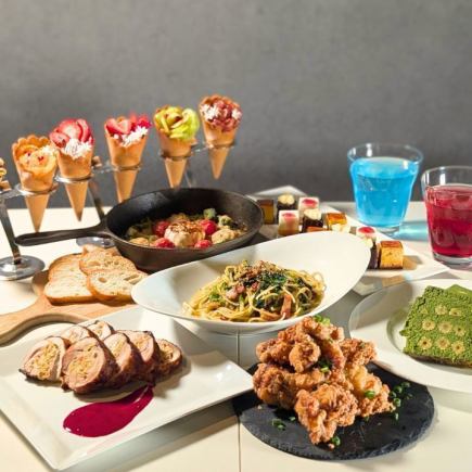 ◆歓送迎会におすすめ◆120分飲み放題&7品【お祝いコース】税込5000円