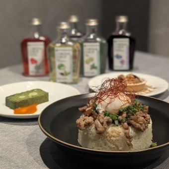 ◆Lunch only◆ All-you-can-drink cordial & 3 dishes [Lunch course] 2000 yen including tax