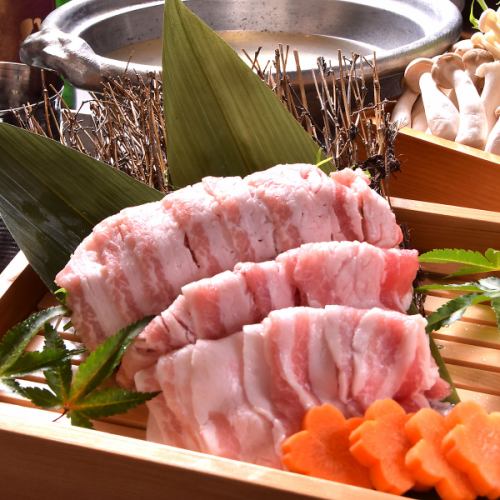 [Wasakimi Course] The main dish is a masterpiece of Shimane's pride, "Okuizumo Pork."3 hour system/2.5 hour all-you-can-drink 9 dishes 6000 yen