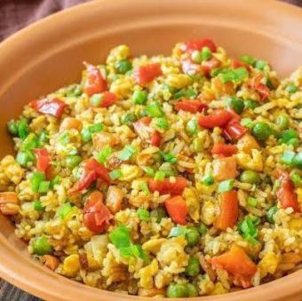 Mixed vegetable fried rice