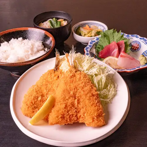 鮮炸馬鮫魚套餐