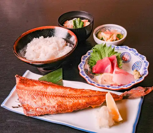 烤魚套餐