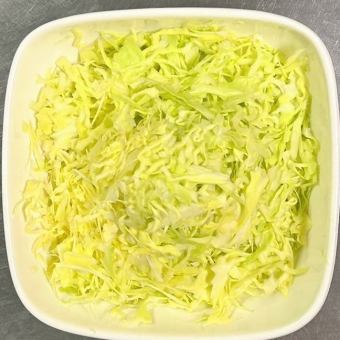 千切りキャベツ