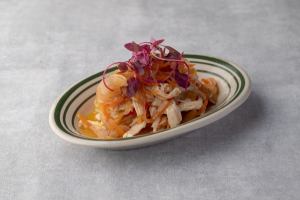 Kishu Umedori Chicken and Potherb Carpione