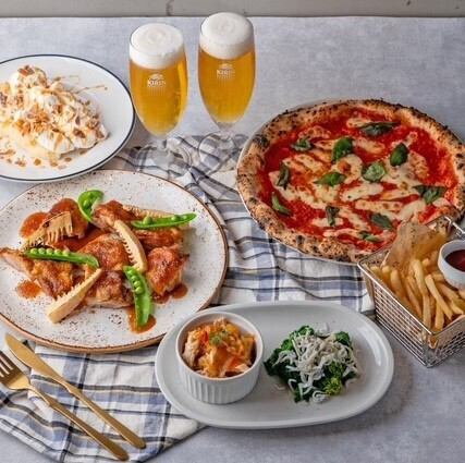 【歓迎会・送別会におすすめ♪】PARTYカジュアルプラン♪アルコール飲み放題付4400円♪