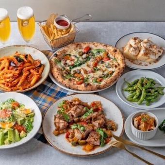 【歓迎会・送別会におすすめ♪】PARTY春スタンダードプラン♪90分飲み放題付き5500円♪