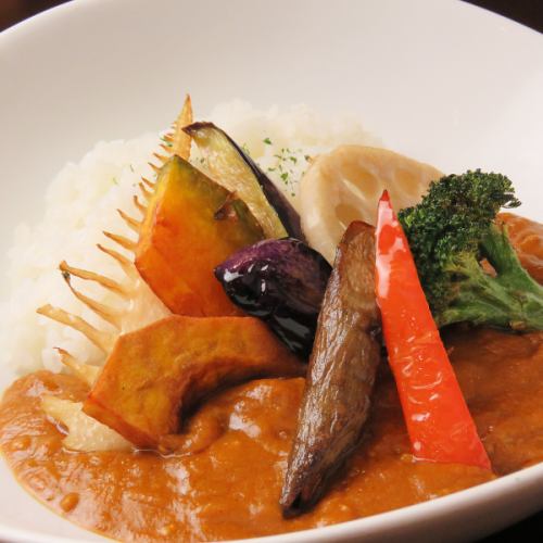 季節の野菜カレー