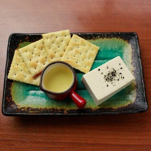 自家製 白胡麻チーズ豆富