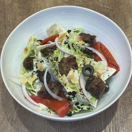 ステーキサラダ