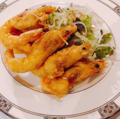 Angel shrimp tempura (6 pieces)