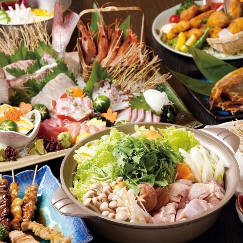 <p>We offer a wide range of dishes from meat to fish.Please enjoy the variety of specialty dishes prepared by our chefs to your heart&#39;s content.It is also recommended for family meals, dinners, and various banquets.Private rooms are also available.Please come by all means!</p>