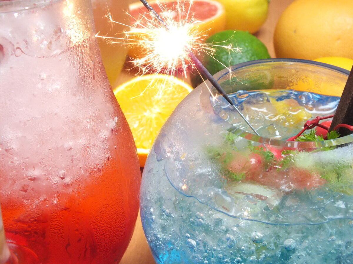 平日はドデカボールドリンクプレゼント♪お祝いにOK!!