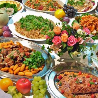 Wedding 2次会「カジュアルプラン」料理6品／2.5時間飲み放題付（貸切時間：3.5時間）