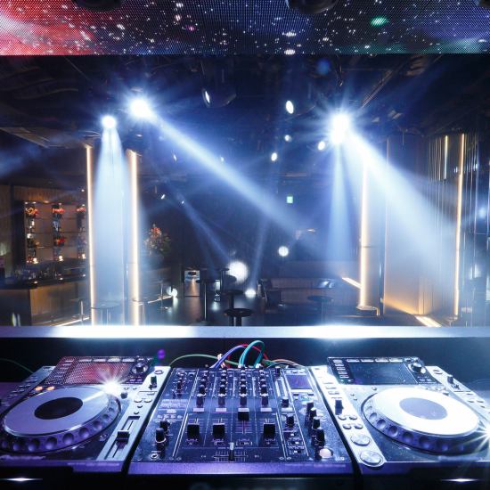 機材や設備がなんと0円！便利なDJ機材は全てお任せ下さい！