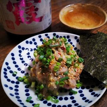 鮮魚のなめろう