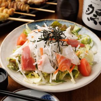 生ハムのシーザーサラダ