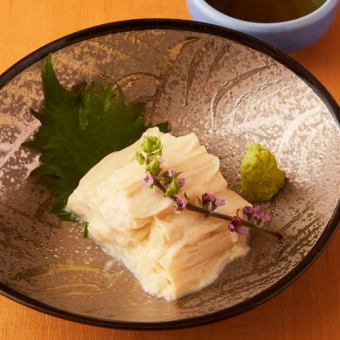 とろ湯葉のお造り