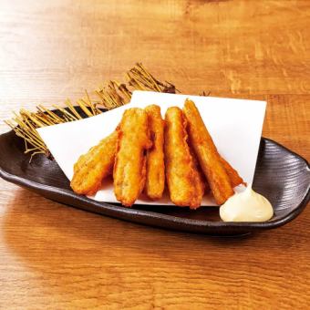かりかりごぼうの唐揚げ