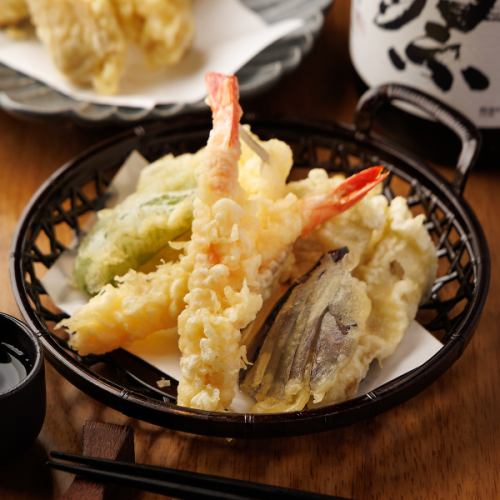天婦羅盛り合わせ