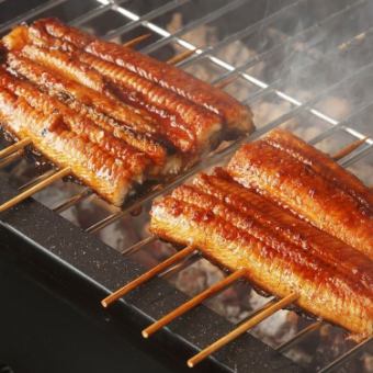 【３H飲放】うなぎの蒲焼き×太刀魚の逸品や九州産アジフライ『夏夜』全8品5890円⇒5000円