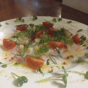 本日鮮魚のカルパッチョ