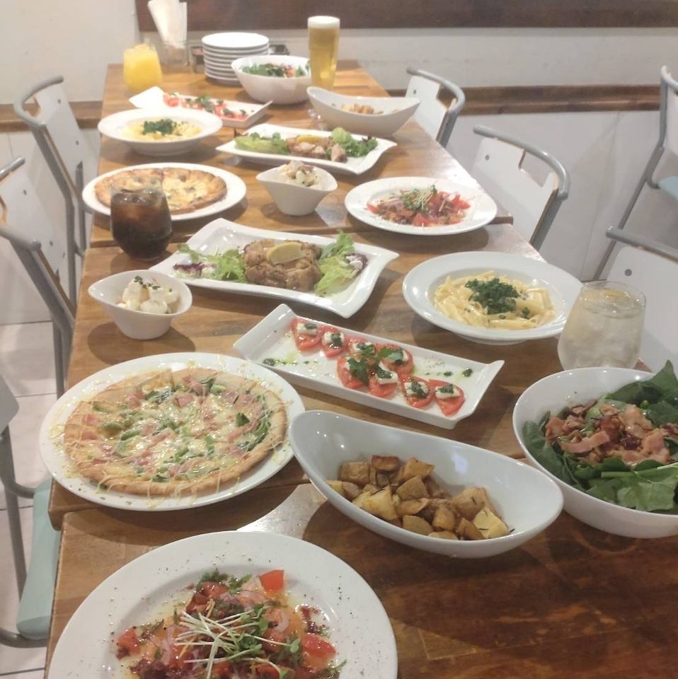 平塚でイタリアンなら!飲み放題付きコース5500円~。お気軽にお問い合わせください。
