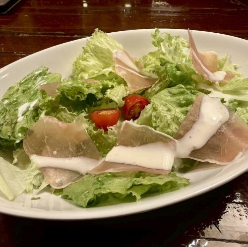 生ハムのシーザーサラダ