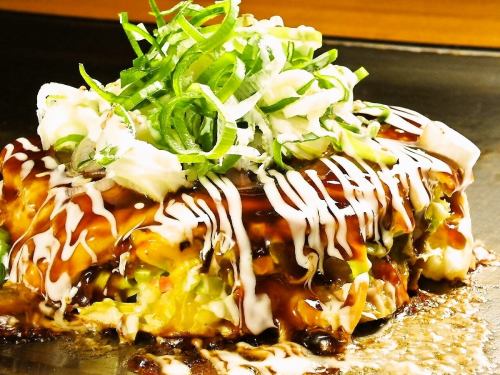 Fluffy okonomiyaki