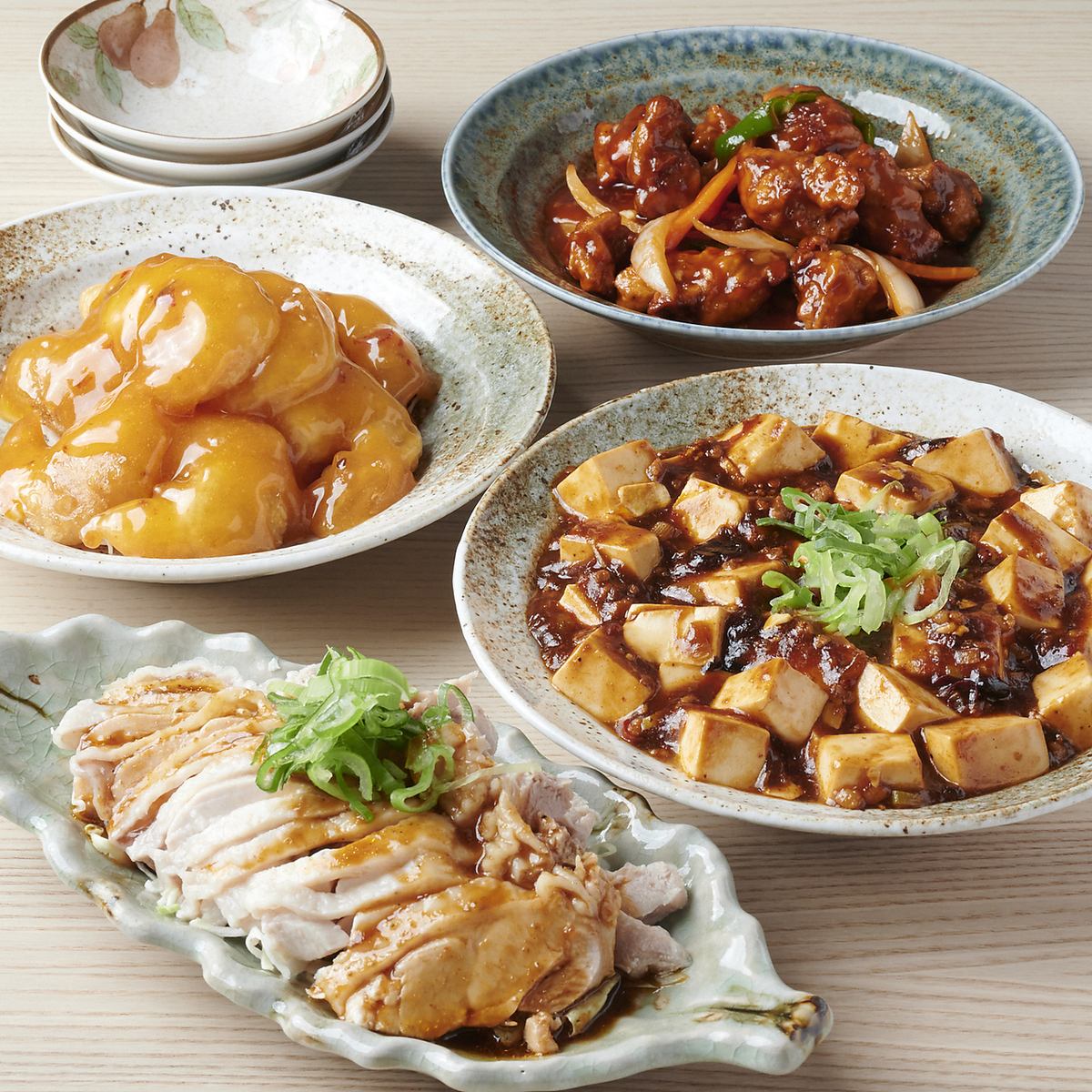 本格中華料理120分食べ飲み放題のコースを4000円(税込)でご用意!