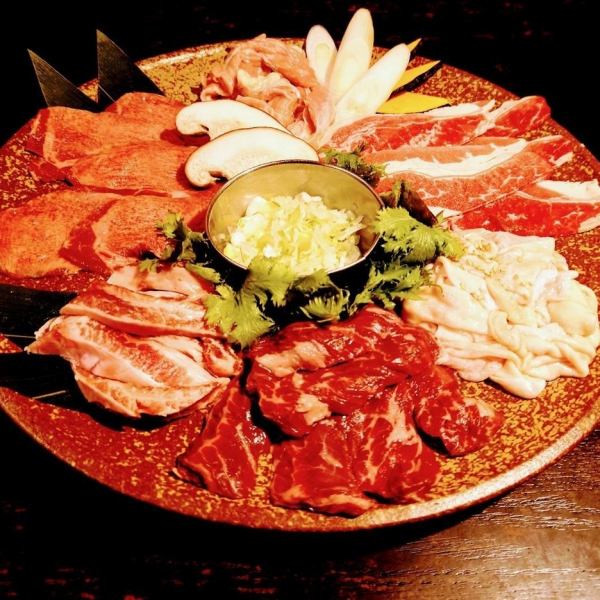 2~3名様向け！“七厘おすすめ盛り”
