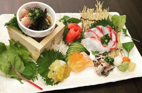 豪華 刺身六種盛り