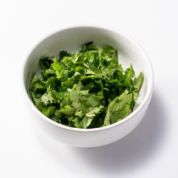 Chopped coriander