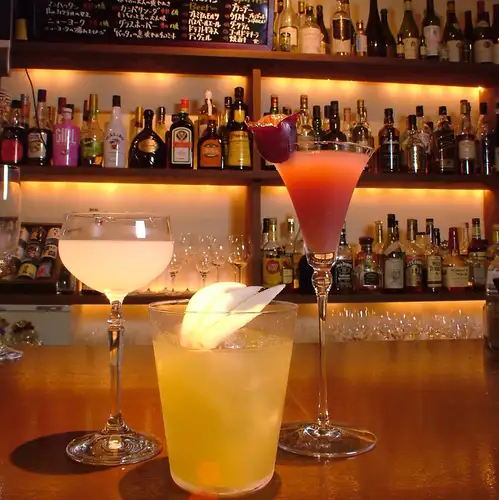 Fruit cocktails & gelato