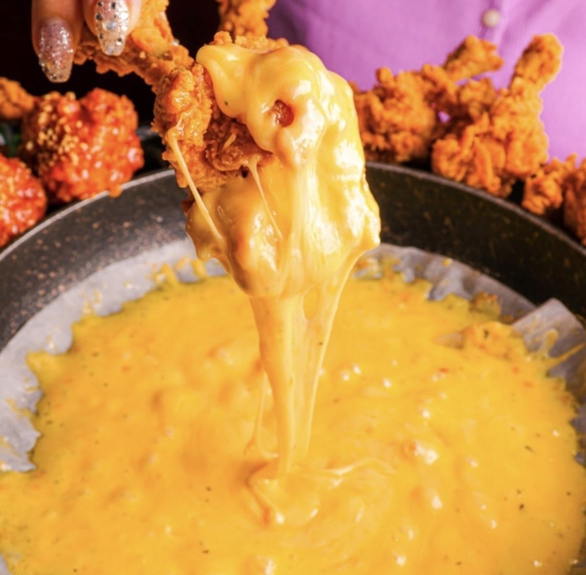 Recommended for customers who like cheese, such as cheese fondue chicken!