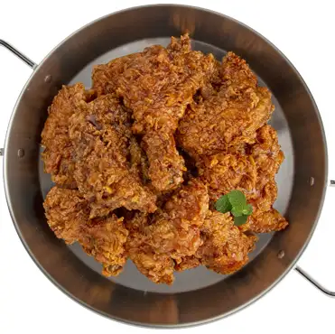 Kalbi-flavored chicken, bone-in, whole chicken
