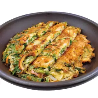 Seafood pancake
