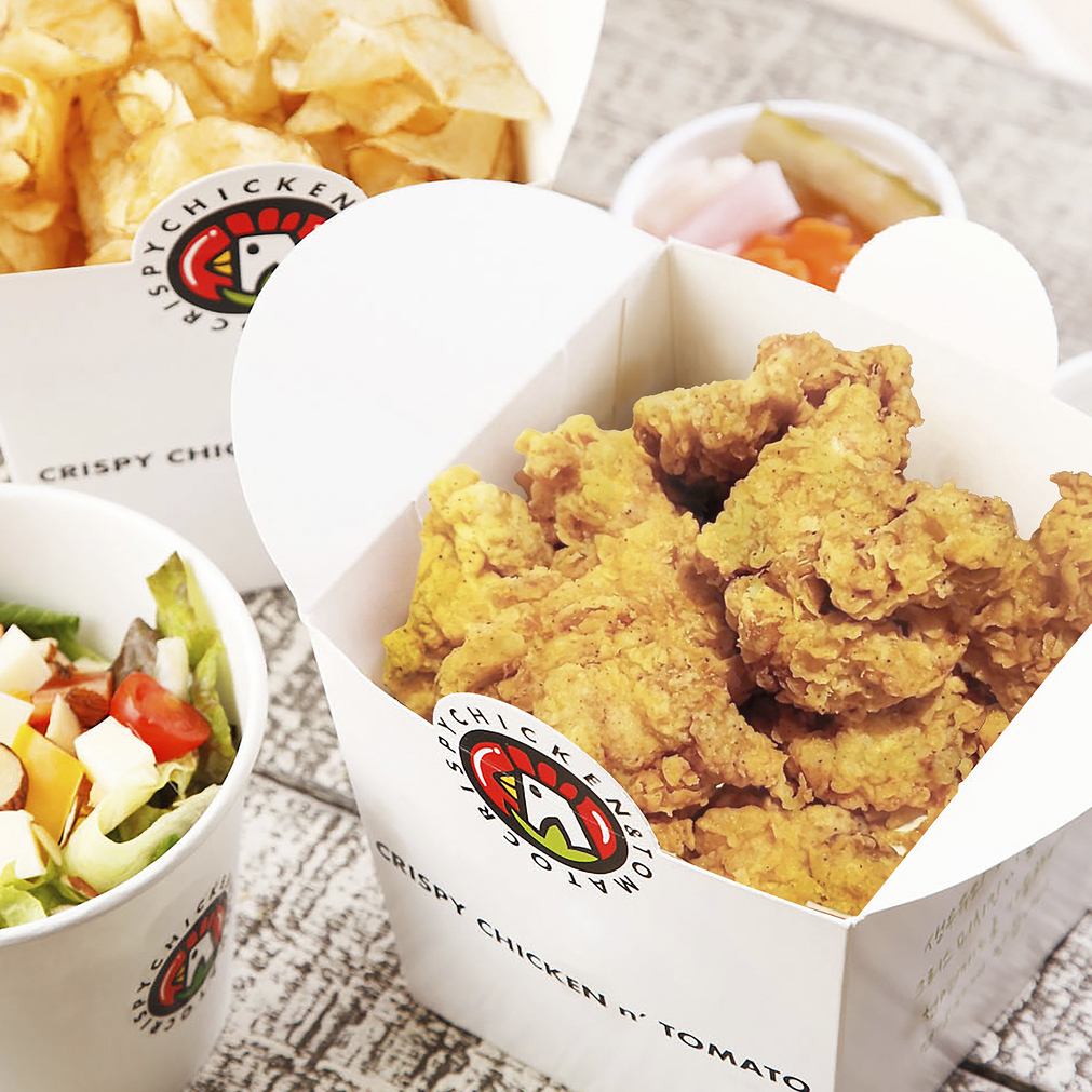 Shared chicken is popular in Korea! Perfect for lunch or snack♪