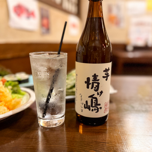 種類豊富な八丈島焼酎