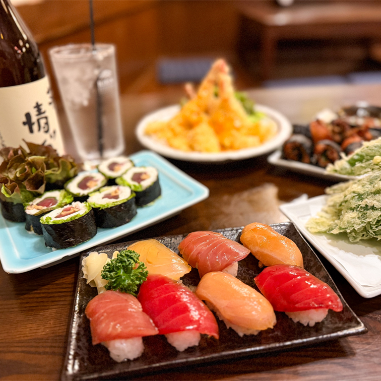 八丈島名物!!島ずしが美味しい!