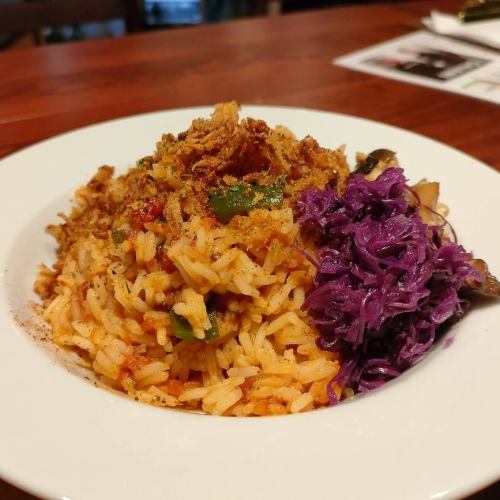 COQIAのジャンバラヤ(カニ)