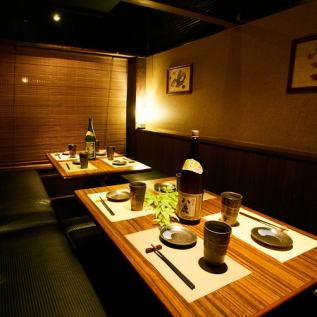 There are various types of private room seats for all seats.Please spend pleasant time in private space ♪