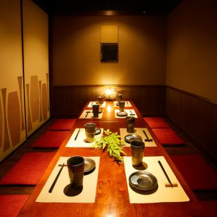 Very popular with secretaries! All seats are private rooms, so we can guide you according to the number of people! Please spend a wonderful time in a calm Japanese modern private space ♪
