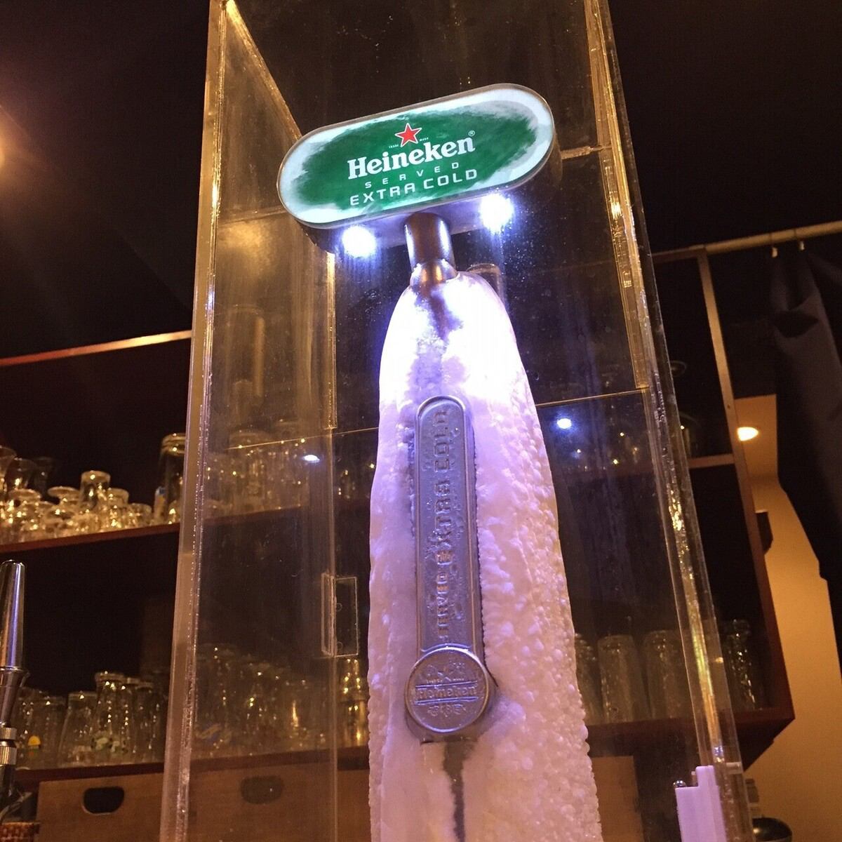 ハイネケンエクストラコールドの生が千葉で唯一飲める！！