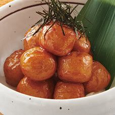 "Hokkaido" Potato Mochi with Butter and Soy Sauce